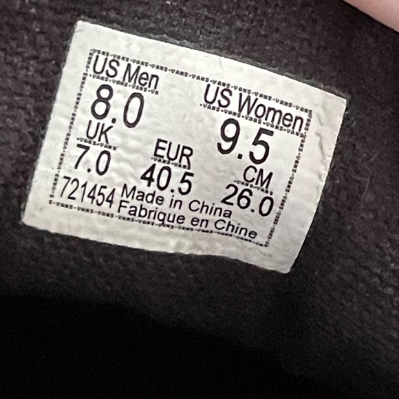 9.5 women- Rare dragon eye Old skool vans - Picture 3 of 3